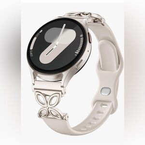 Elegant Silver Watch band